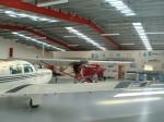 Inside View of Engineering Hangar for Pat Scotter